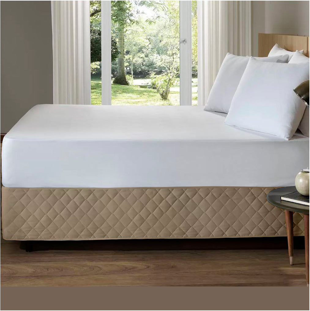 Beige Oscuro quilted